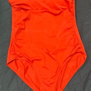 Women’s One-Piece Swimsuit Coral